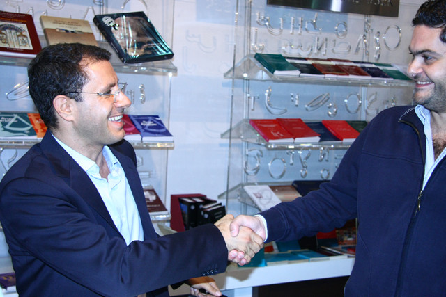 Abdo Medlej book signing